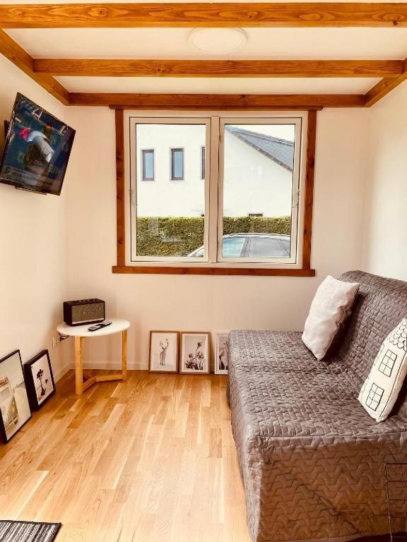 Tiny House Fleesensee Mit Eigenem Garten Und Nur Wenige Meter Vom Seeufer Göhren-Lebbin Exteriör bild