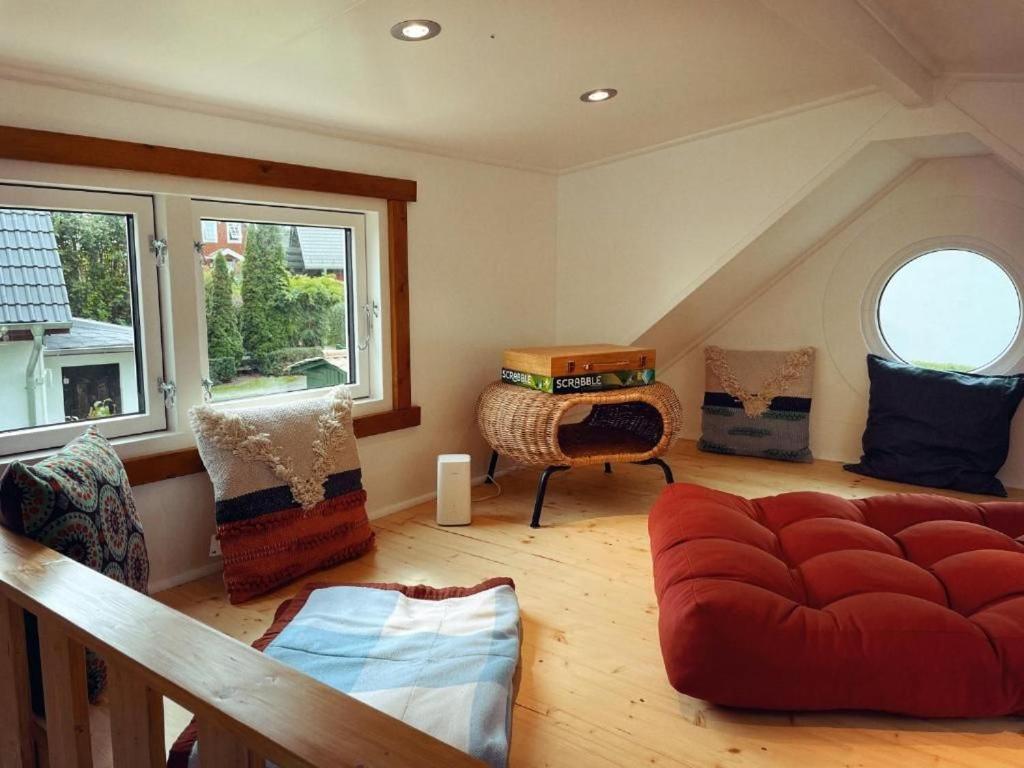 Tiny House Fleesensee Mit Eigenem Garten Und Nur Wenige Meter Vom Seeufer Göhren-Lebbin Exteriör bild
